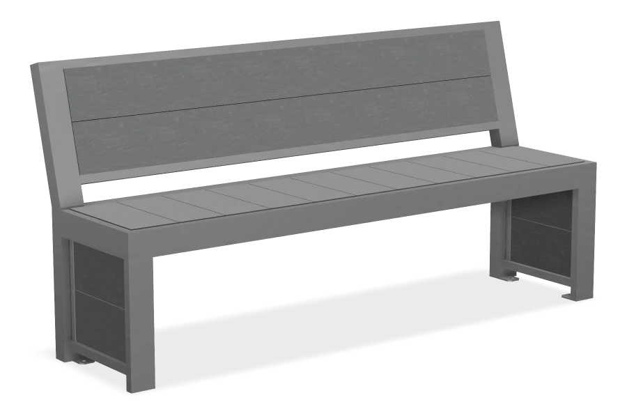 Urban Form Full Back Bench 6ft