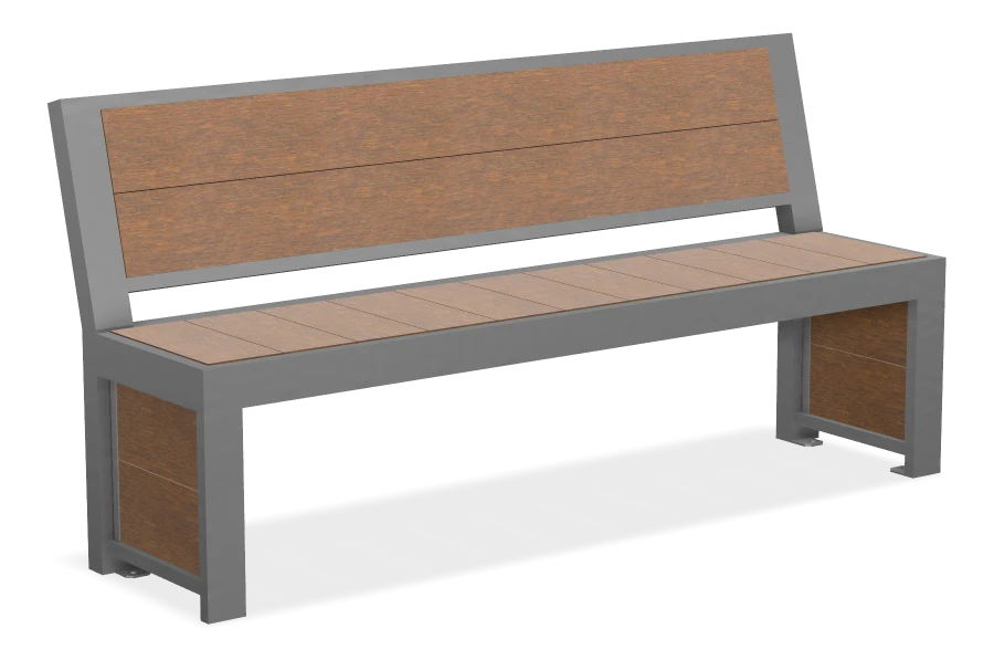 Urban Form Full Back Bench 6ft
