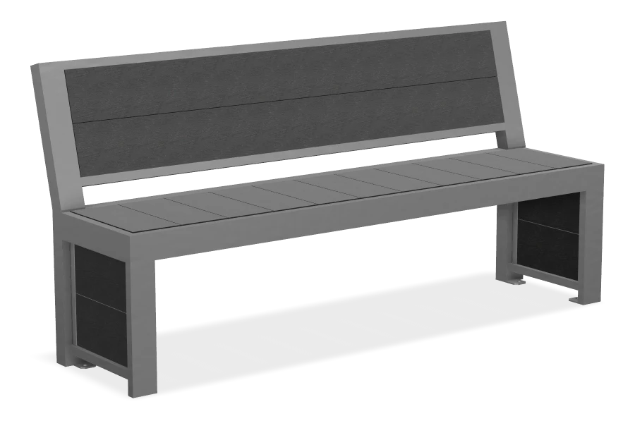 Urban Form Full Back Bench 6ft
