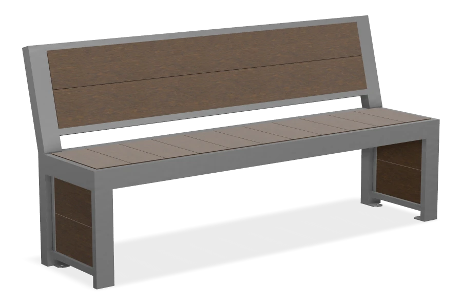 Urban Form Full Back Bench 6ft