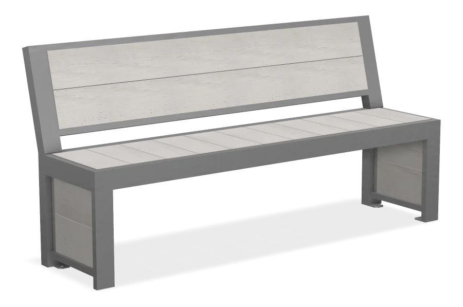Urban Form Full Back Bench 6ft