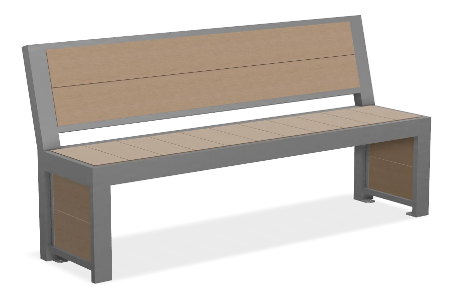 Urban Form Full Back Bench 6ft