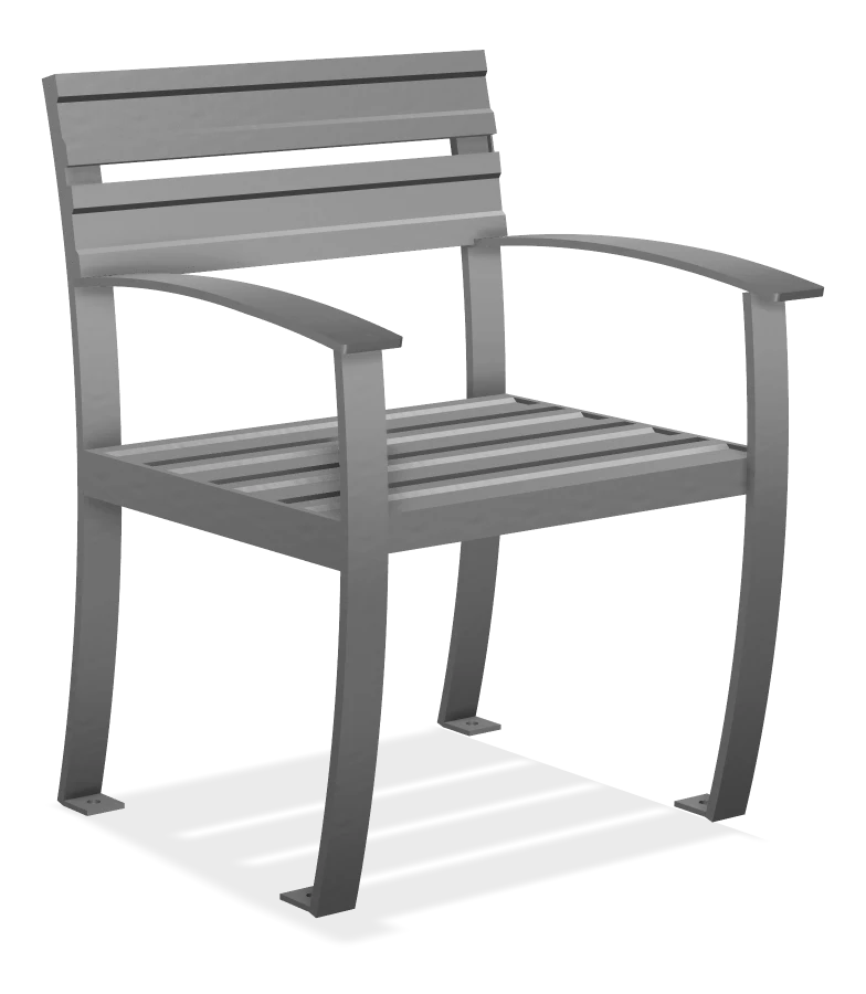 Mena All Aluminum Chair 2ft