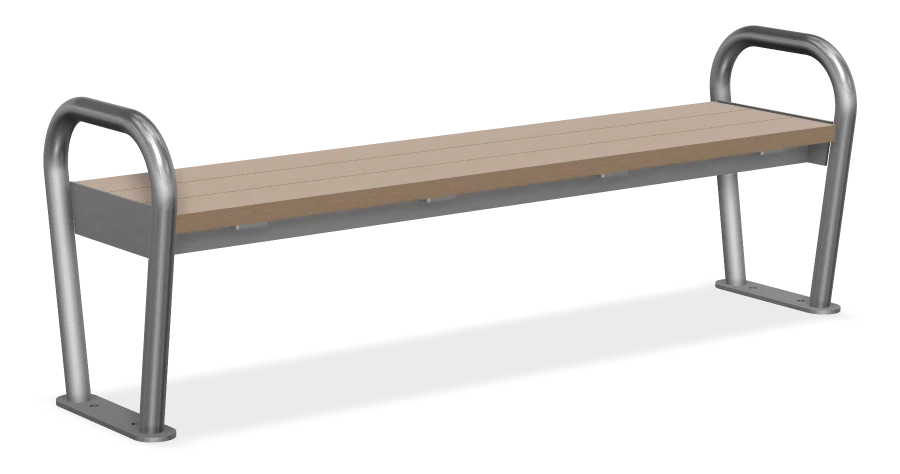 Pipeline Backless Bench 6ft