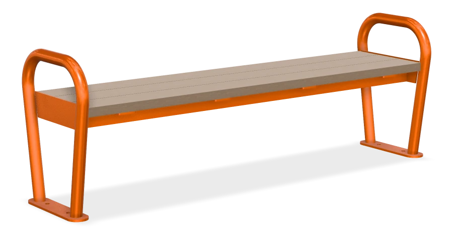 Pipeline Backless Bench 6ft