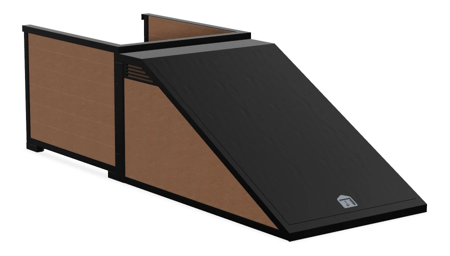 Outhouse Extension for Standard Pit Toilet Building