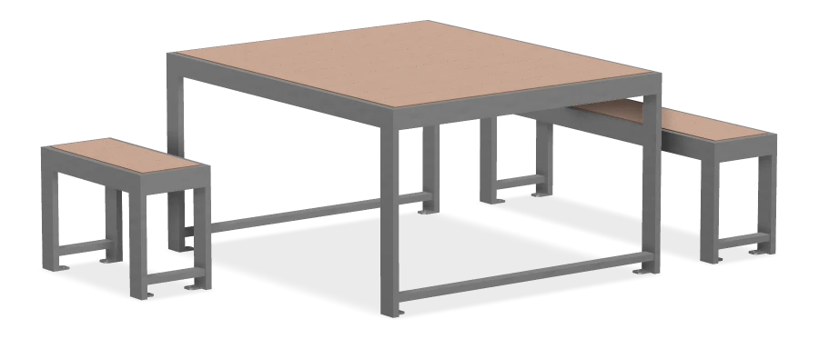 Urban Form Harvest Table Wheelchair Accessible - 5ft - 4ft Wide