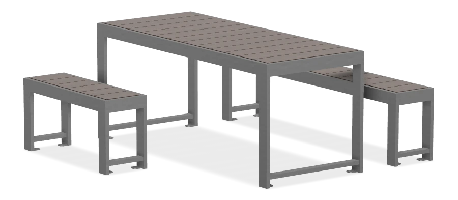 6ft Urban Form Harvest Table WC Accessible