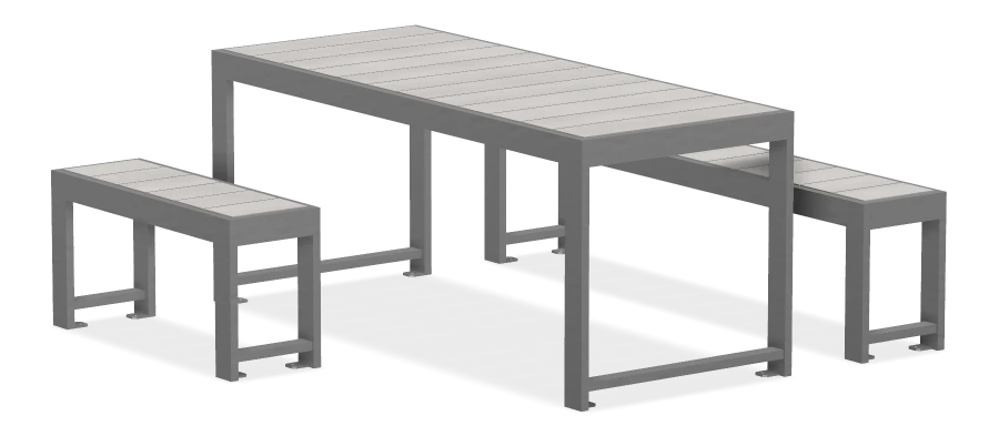 6ft Urban Form Harvest Table WC Accessible