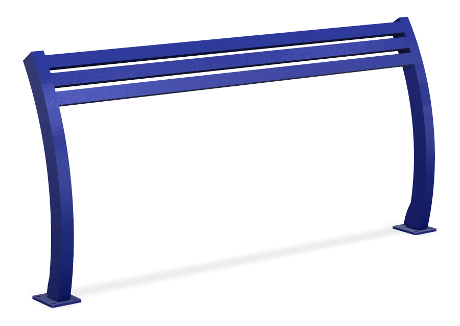Parker Aluminum Leaning Bench 6ft