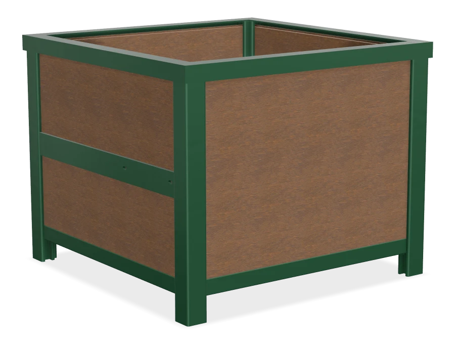 Urban Form Self Watering Planter for Urban Form Planter Bench Combo - Bench on Left Side