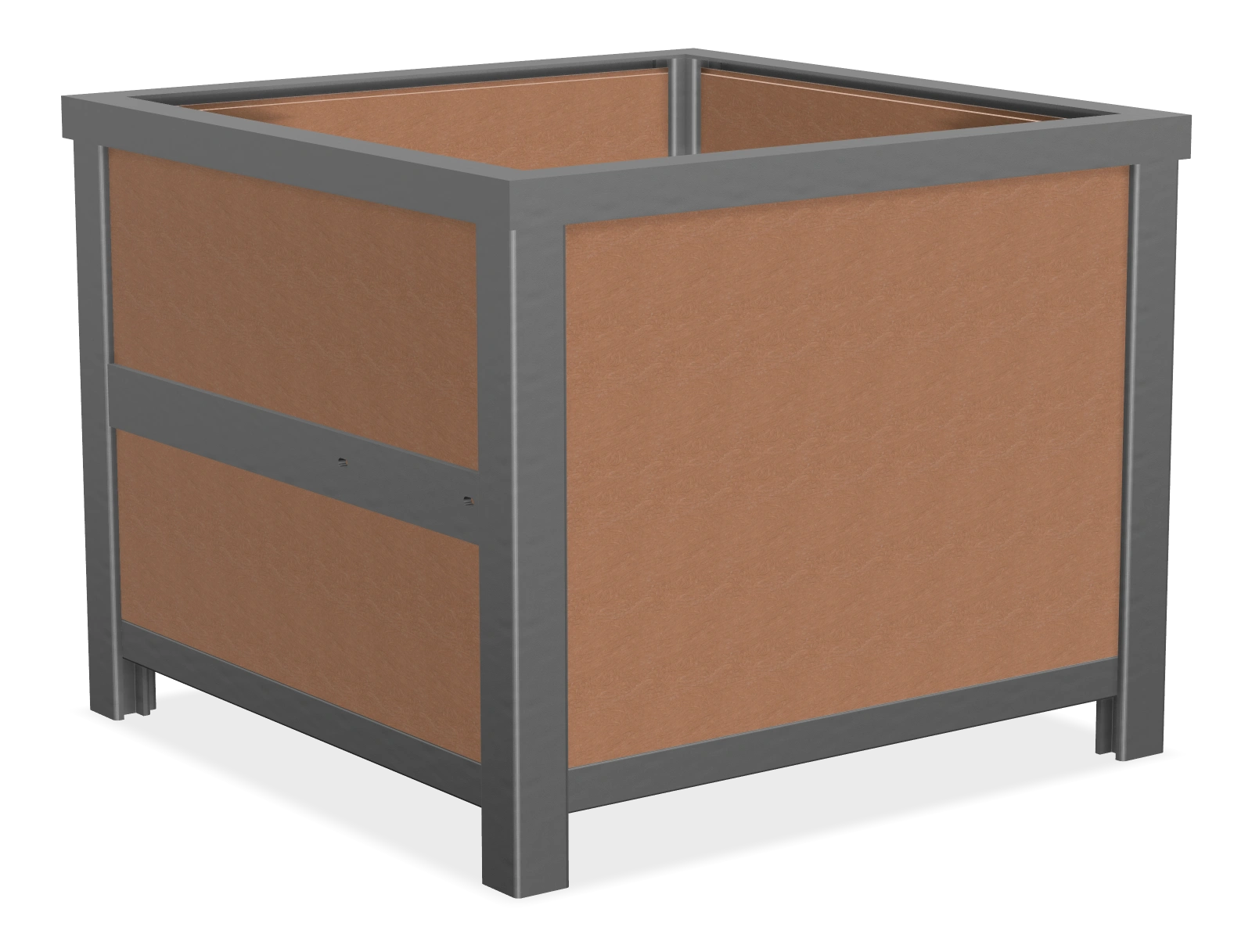 Urban Form Self Watering Planter for Urban Form Planter Bench Combo - Bench on Left Side