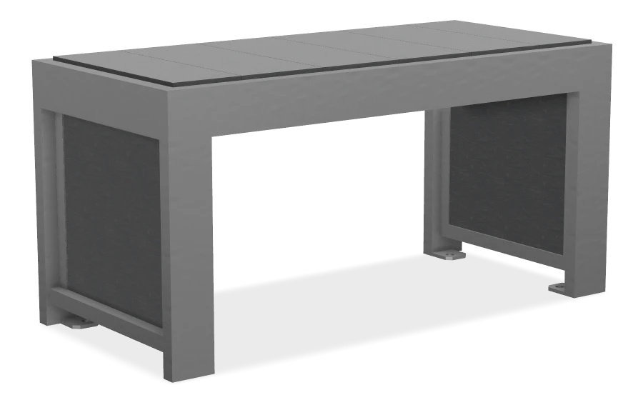 Urban Form Backless Bench 3ft