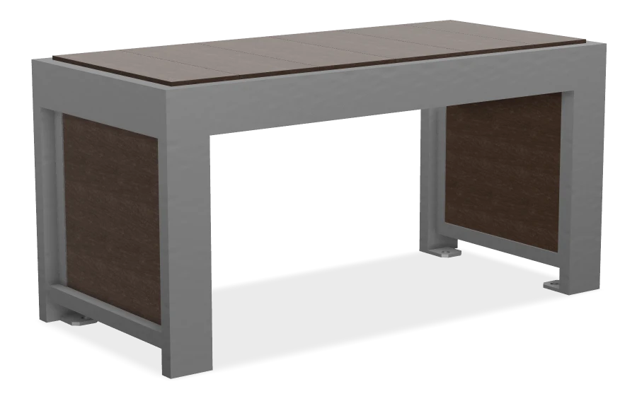 Urban Form Backless Bench 3ft