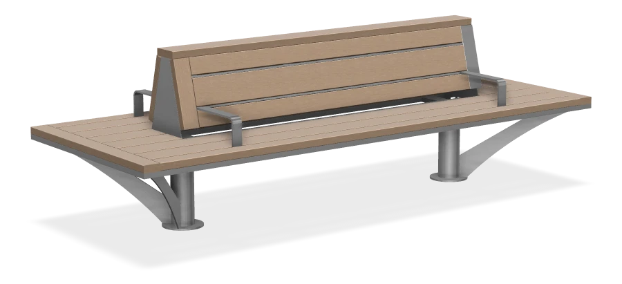 SurRe Double Sided Bench 9ft