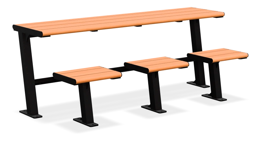 Bistro Children's Bench/Table Combo 6'