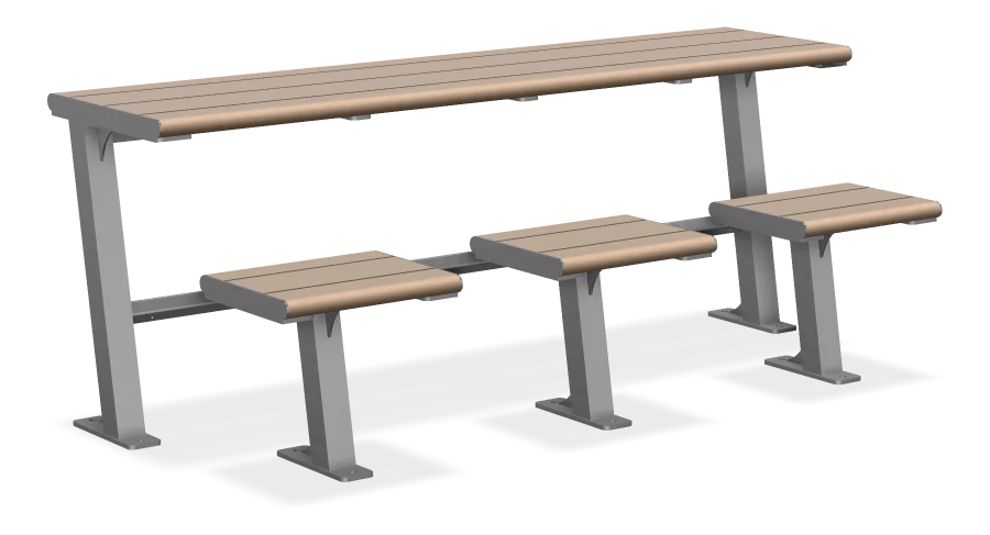 Bistro Children's Bench/Table Combo 6'