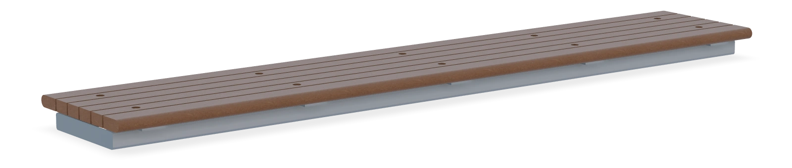 Cowichan Hospital Backless Bench 8ft