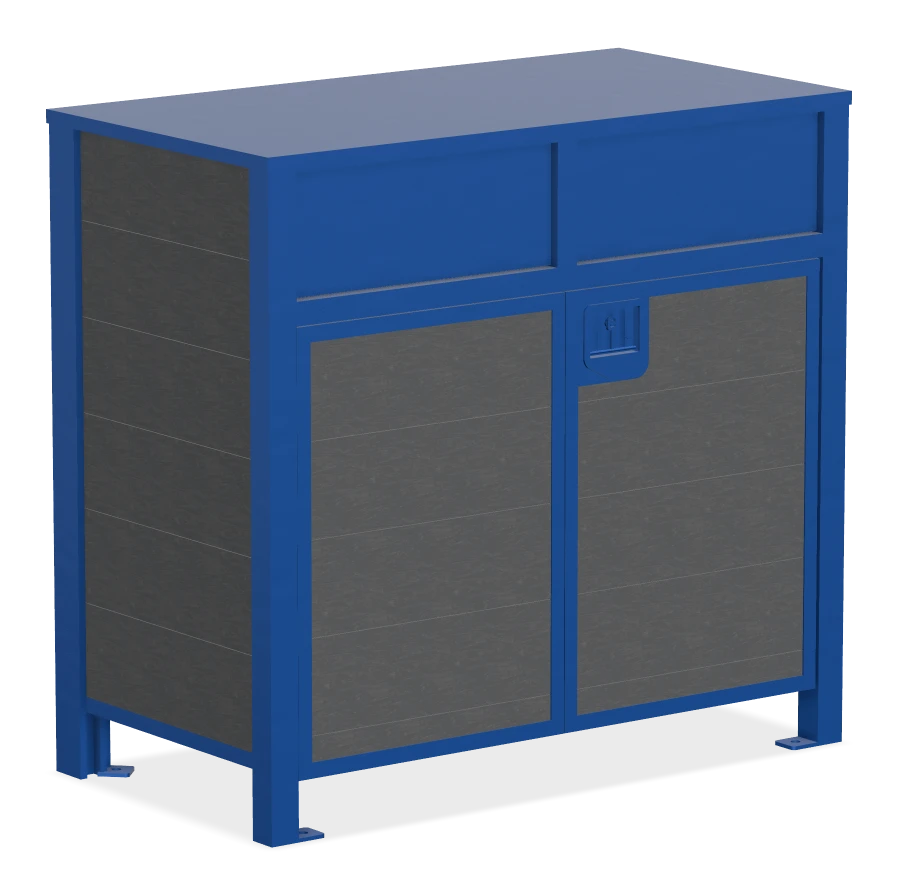 Urban Form Two Stream Recycling Station