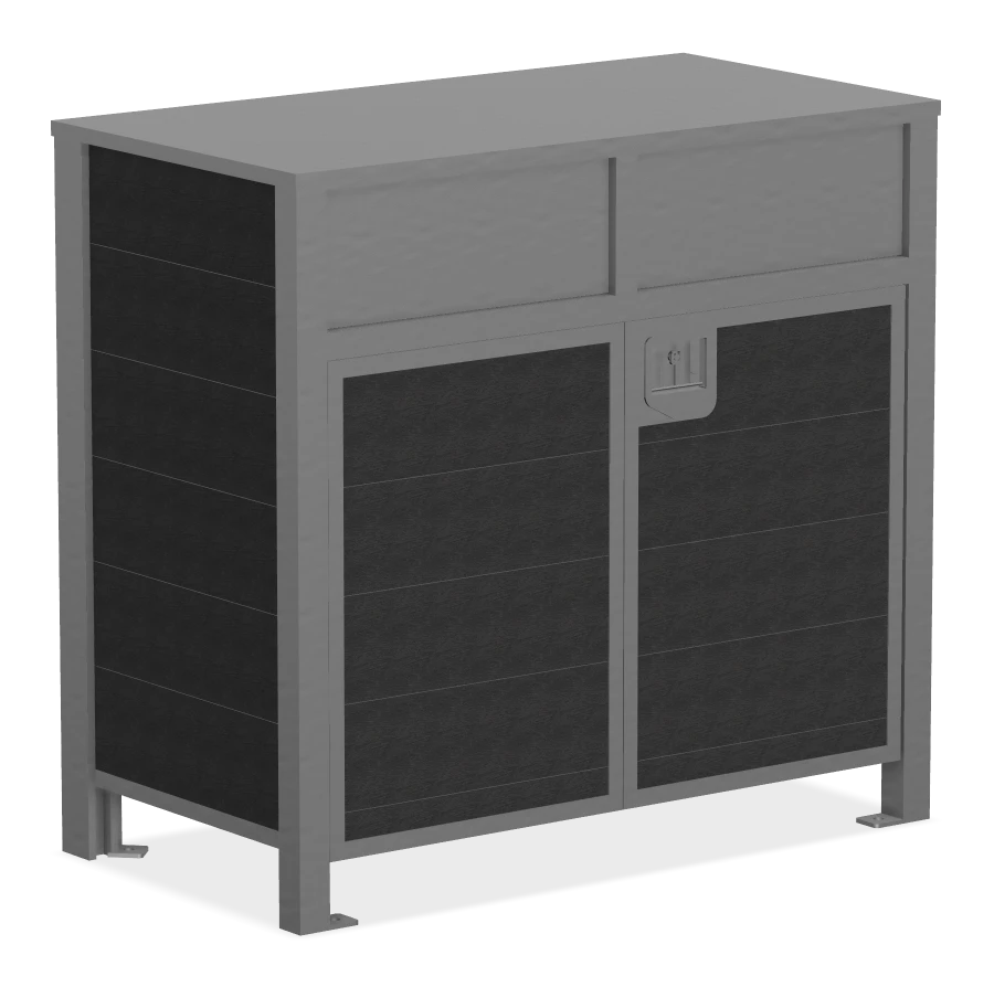 Urban Form Two Stream Recycling Station