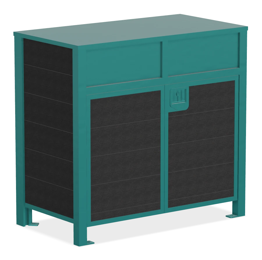 Urban Form Two Stream Recycling Station