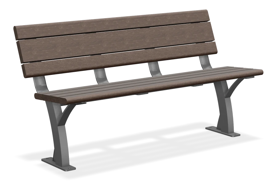 Parker Bench without Armrests 5ft