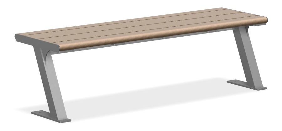 Bayside Backless Bench 5ft