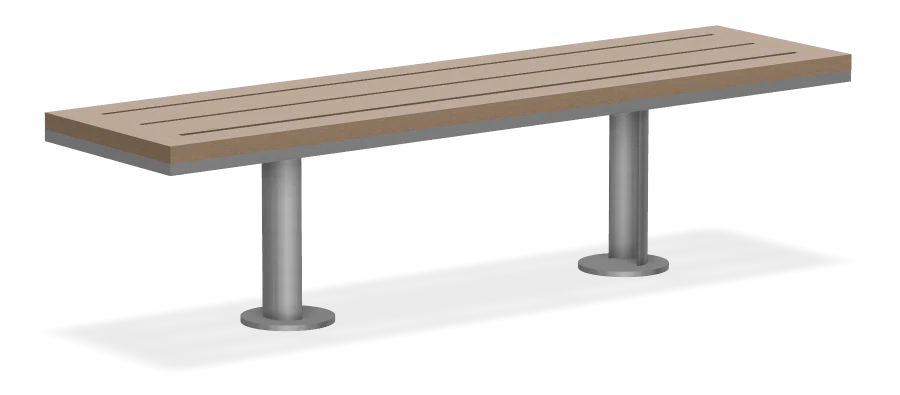 SurRe Backless Bench 6ft