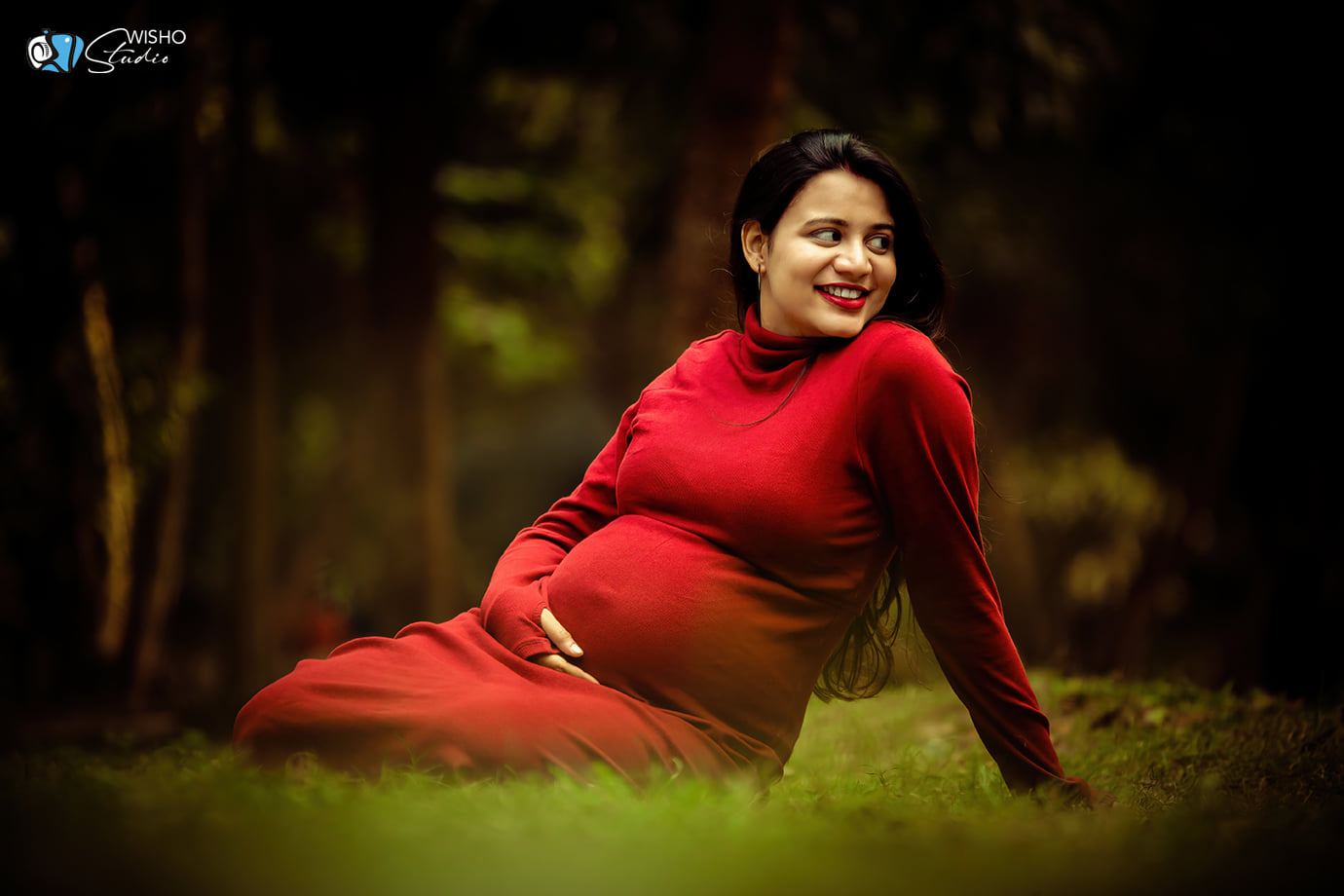 Glow in Crimson