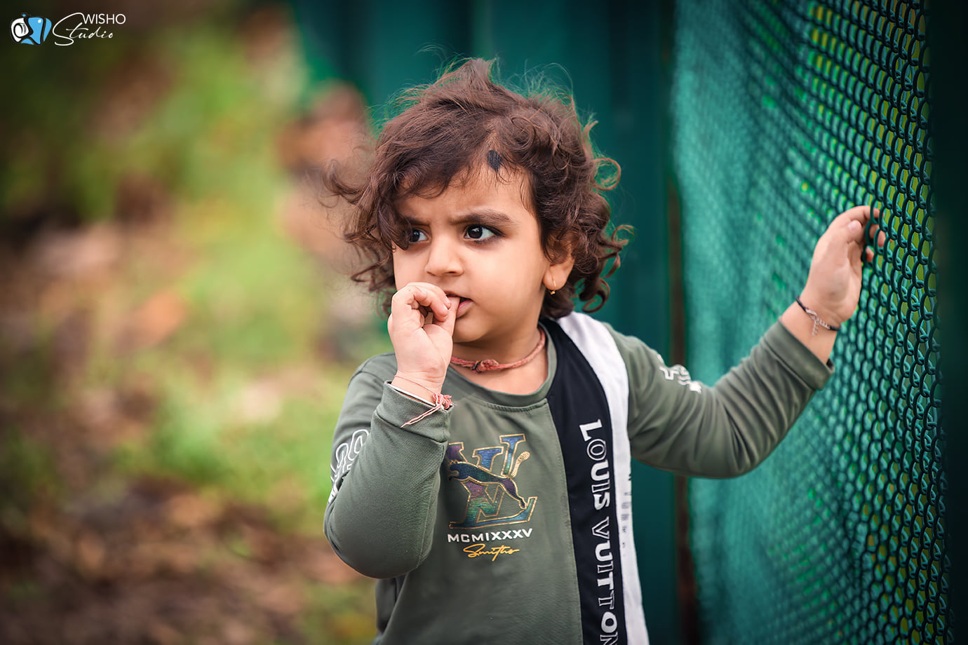 Curious by the Garden Gate