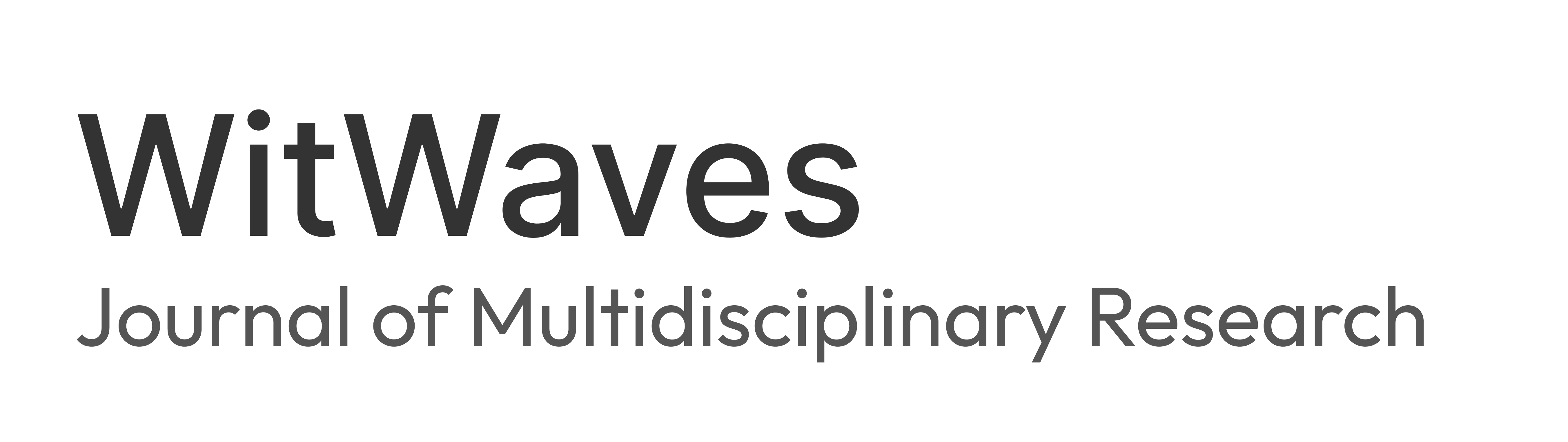 WitWaves Journal of Multidisciplinary Research Logo