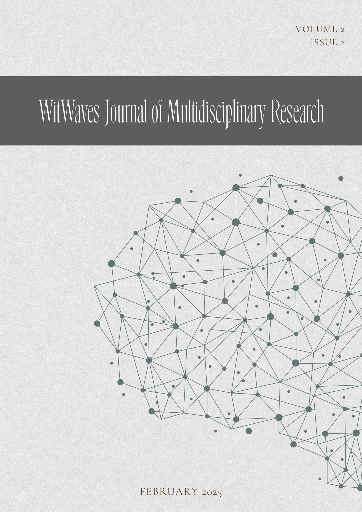 Cover for Volume 2, Issue 2