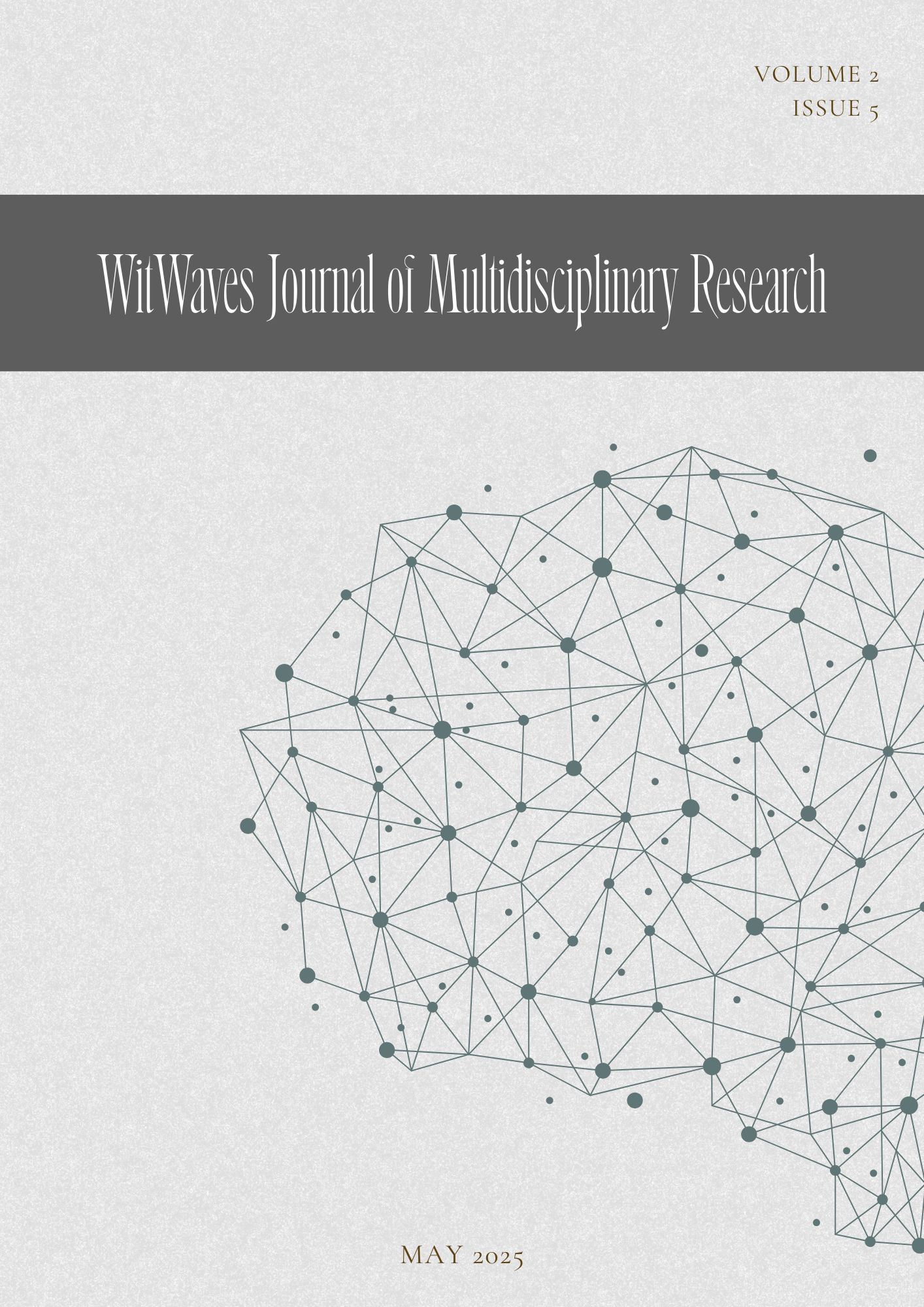 Cover for Volume 2, Issue 5