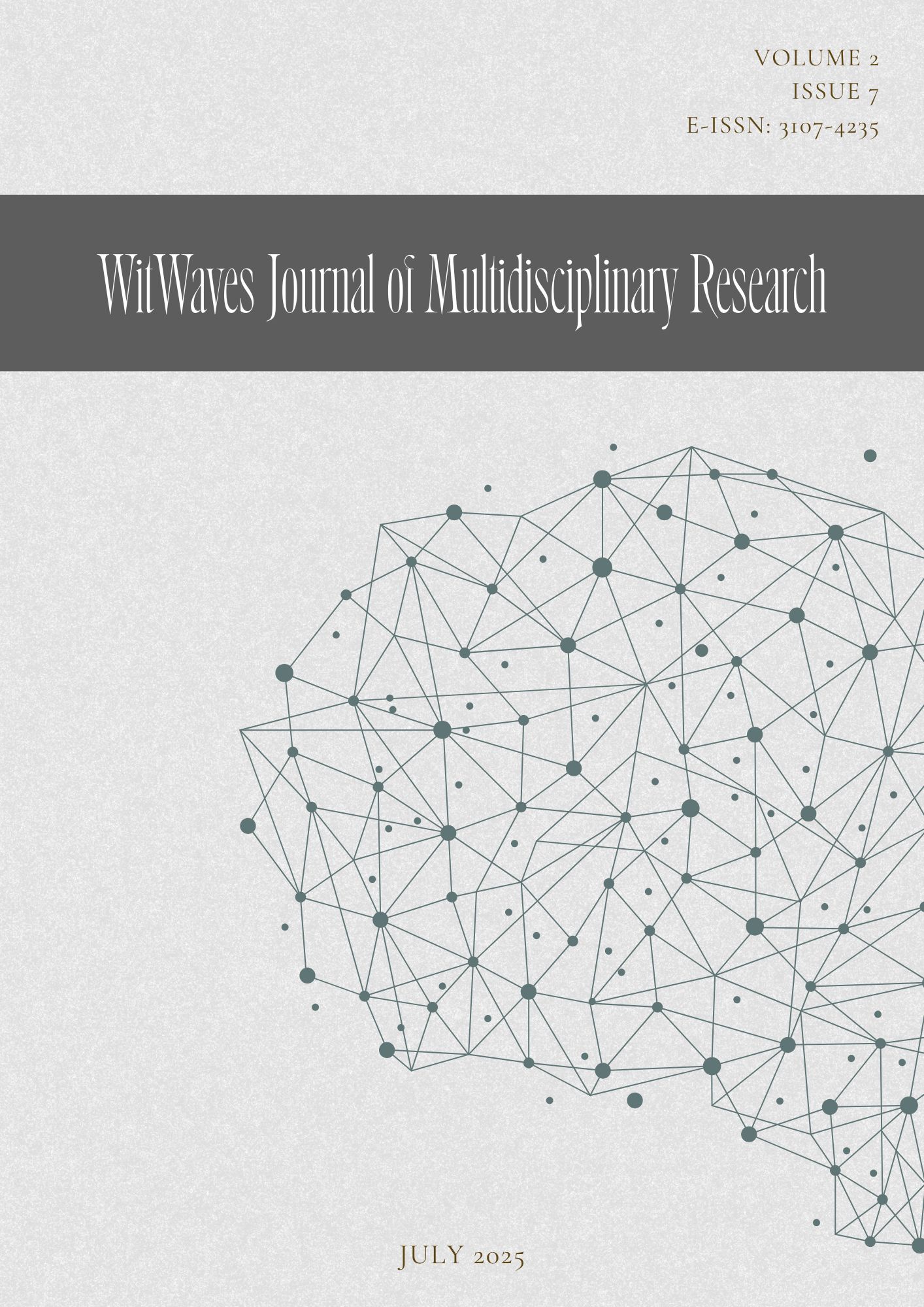 Cover for Volume 2, Issue 7