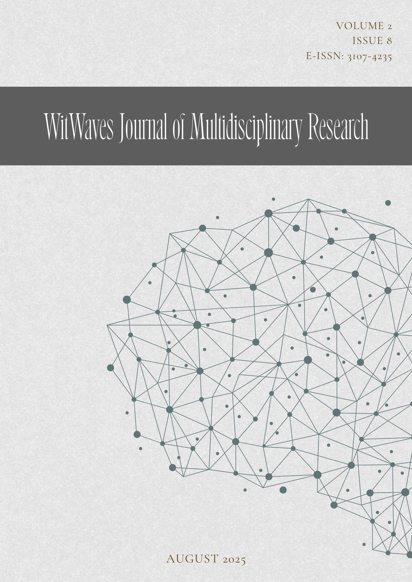 Cover for Volume 2, Issue 8