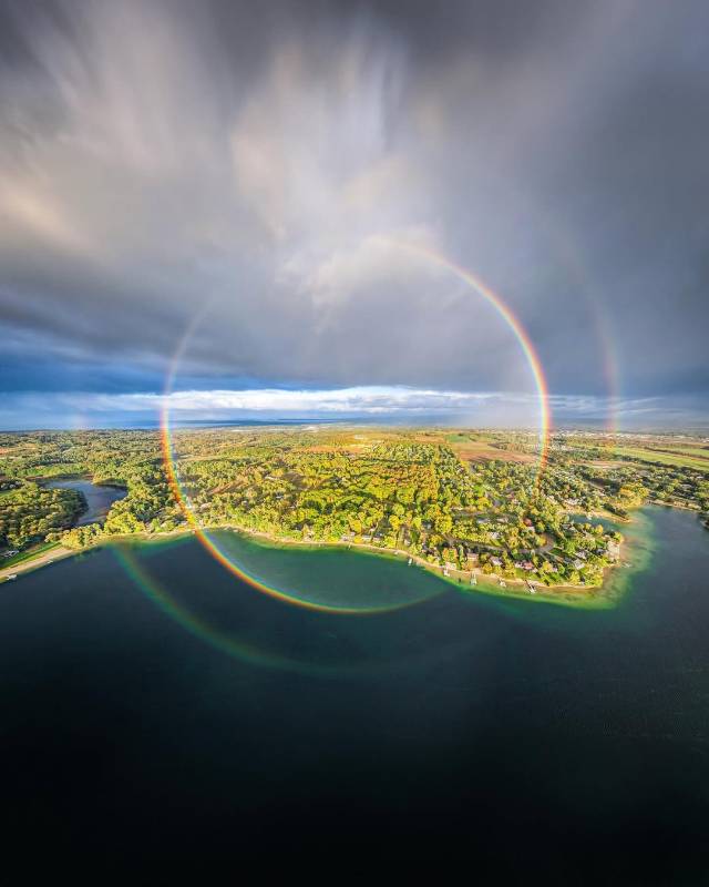 The Wonder of Full-Circle Rainbows: Nature's Perfect Ring of Light