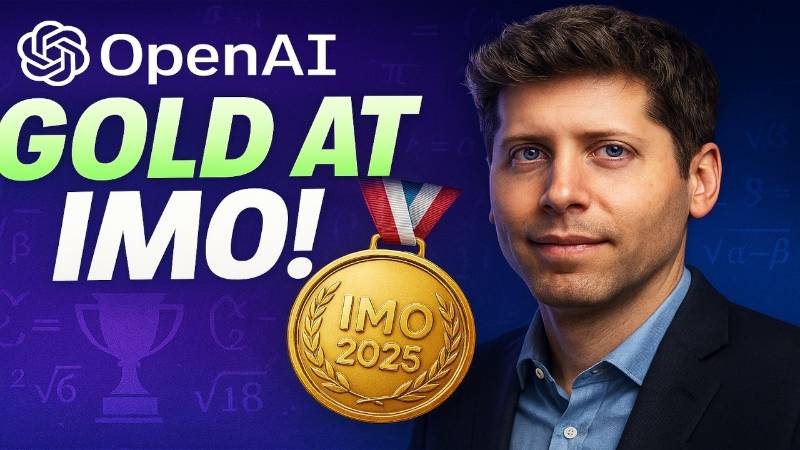 OpenAI Model Wins Gold at International Math Olympiad