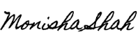 Mokia Shah's signature