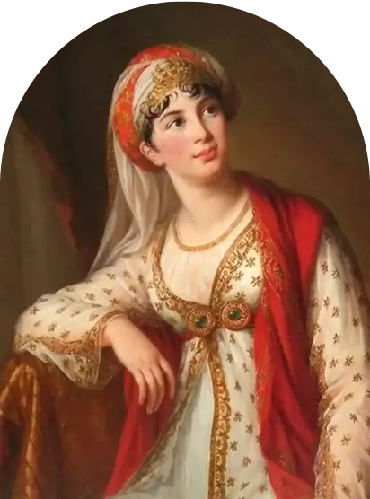Painting of woman