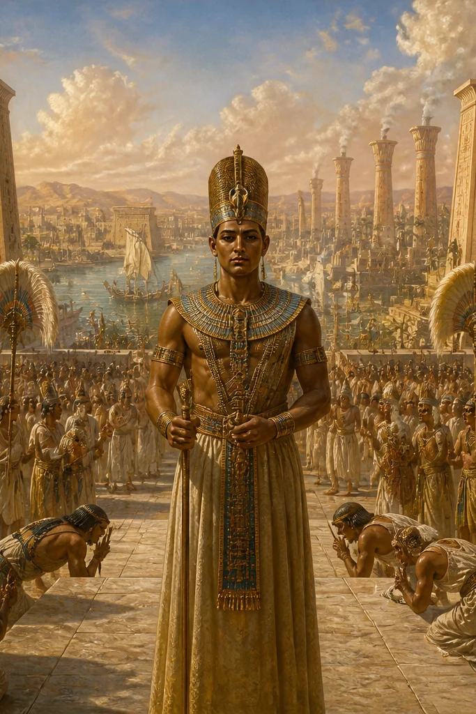Amun, the Hidden One — book cover — Wonder Egypt Amun, the Hidden One — book cover — Wonder Egypt