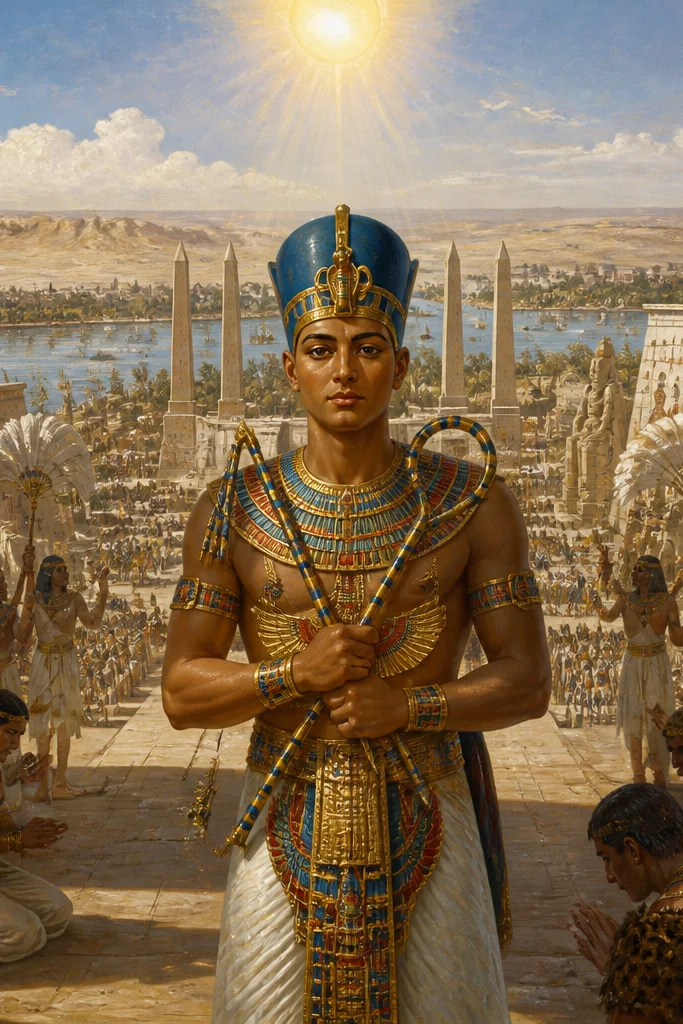 The Founding of Akhetaten — book cover — Wonder Egypt The Founding of Akhetaten — book cover — Wonder Egypt