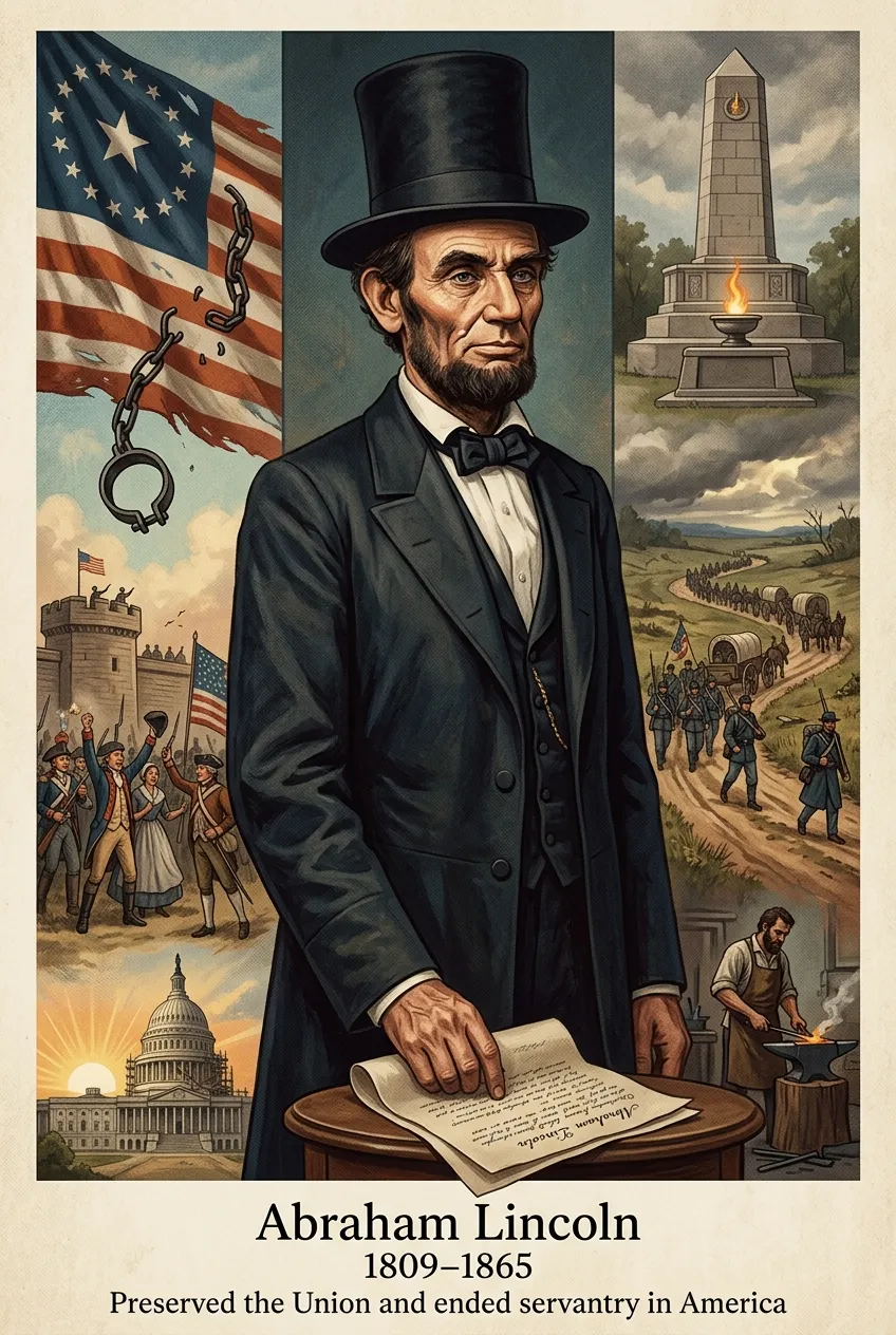 Abraham Lincoln — book cover — Wonder People Abraham Lincoln — book cover — Wonder People