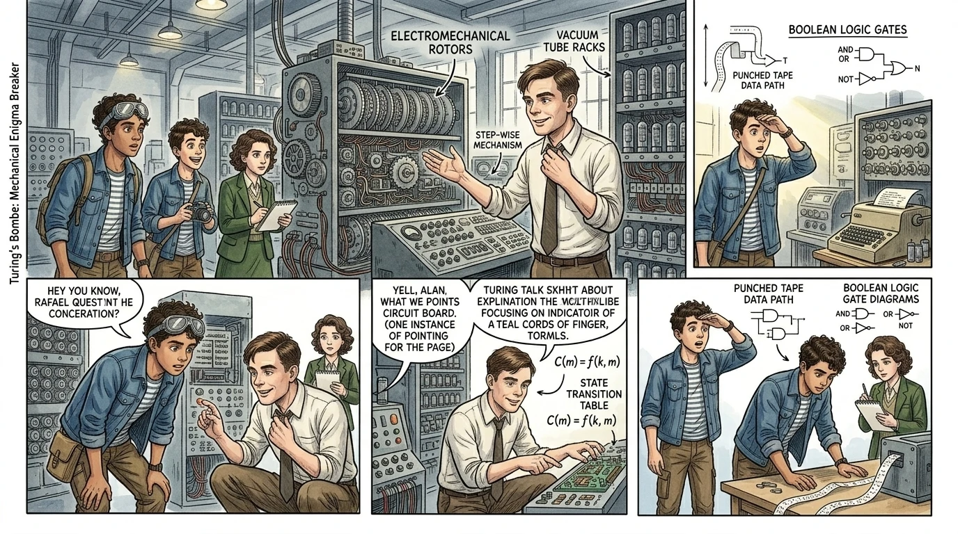 Alan Turing and the Codebreaking Machine — page 6
