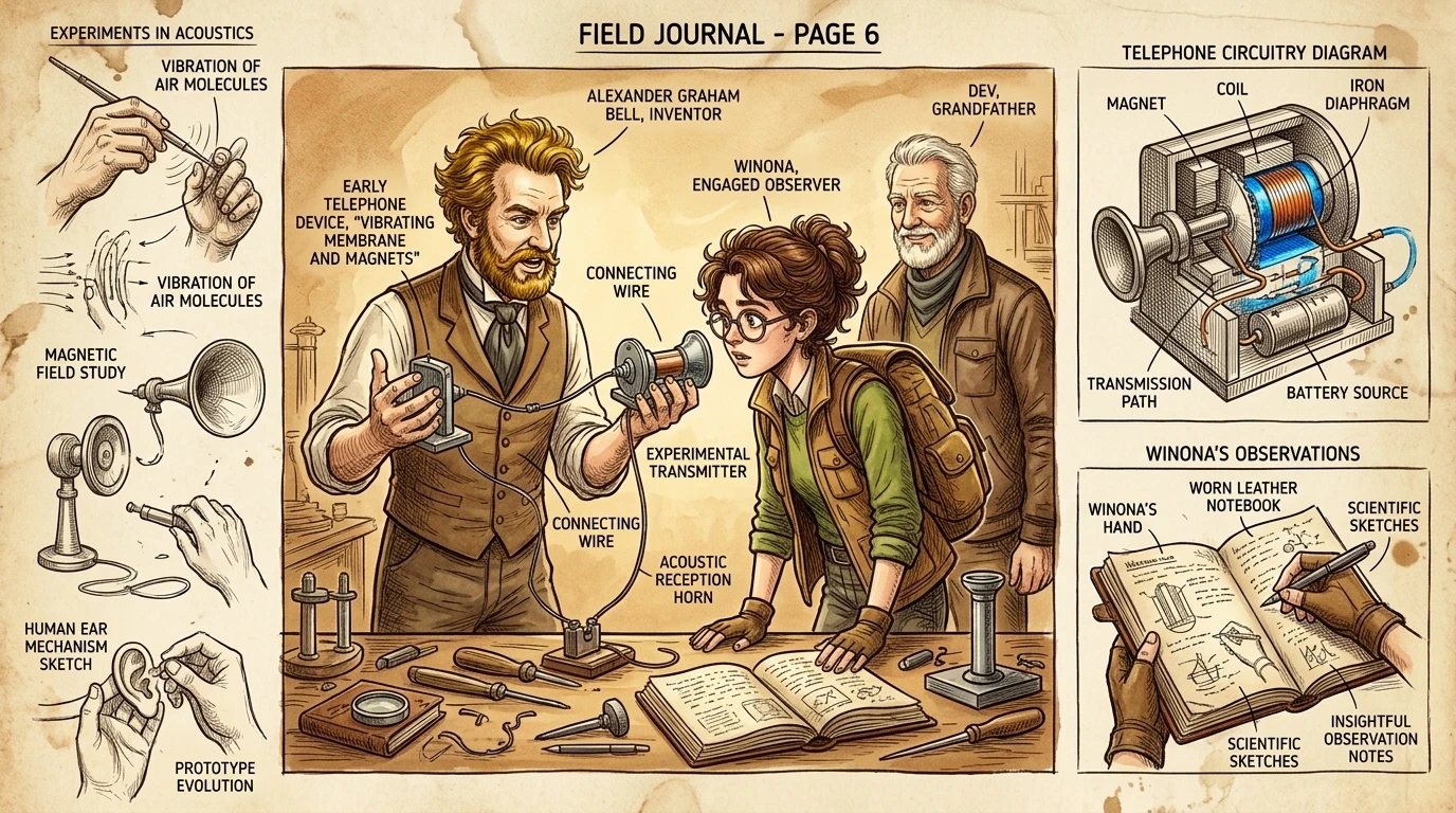 Alexander Graham Bell's First Call — page 6