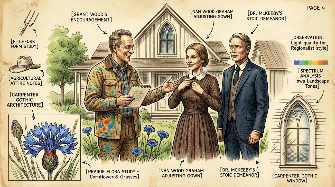 American Gothic by Grant Wood (Chicago, USA — 1930) — page 4