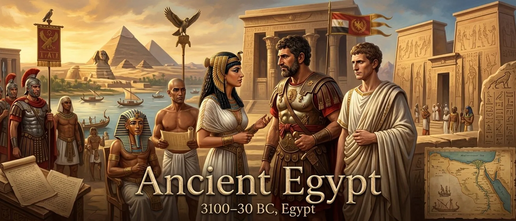 Ancient Egypt (3100–30 BC, Egypt) — cover