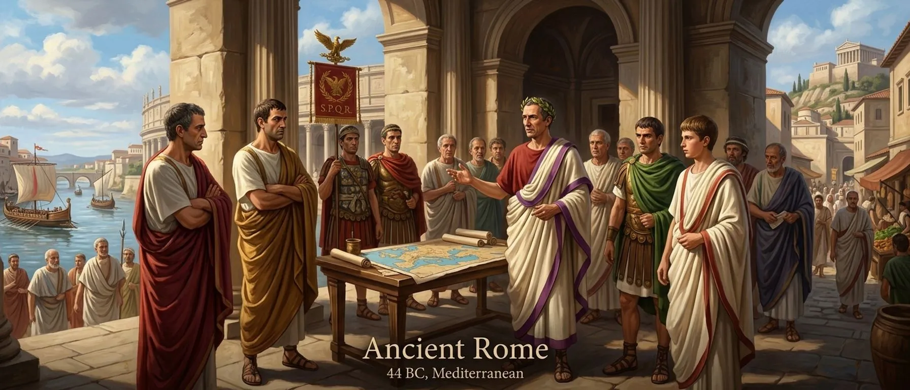 Ancient Rome (44 BC, Mediterranean) — cover