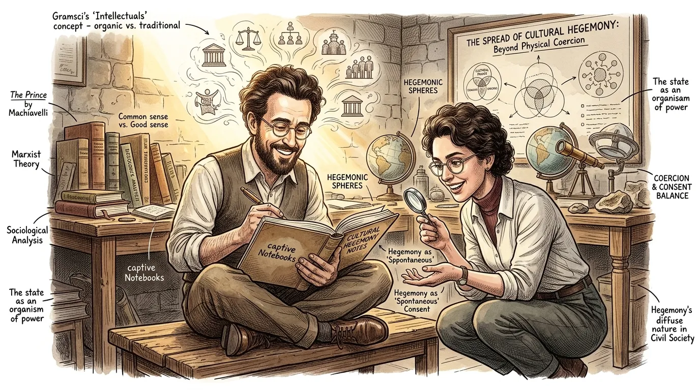 Antonio Gramsci, an Italian Marxist theorist and politician, fundamentally reshaped our understanding of power. His unique insights, forged in the confines of a… Antonio Gramsci, an Italian Marxist theorist and politician, fundamentally reshaped our understanding of power. His unique insights, forged in the confines of a…