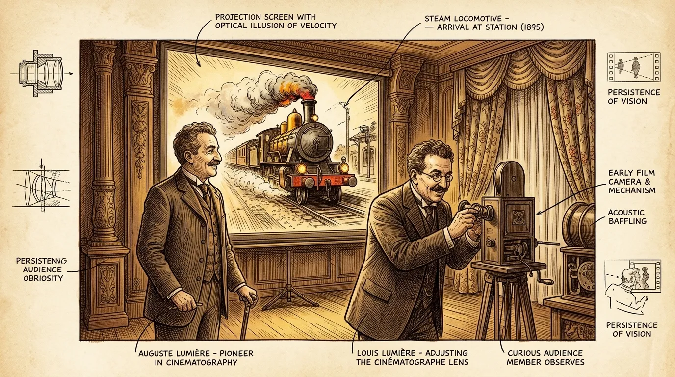 Arrival of a Train by Lumière Brothers (France — 1895) — page 1