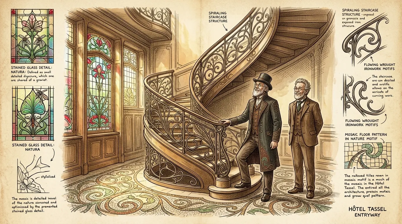 Art Nouveau by Victor Horta (Brussels, Belgium — 1893) — page 1